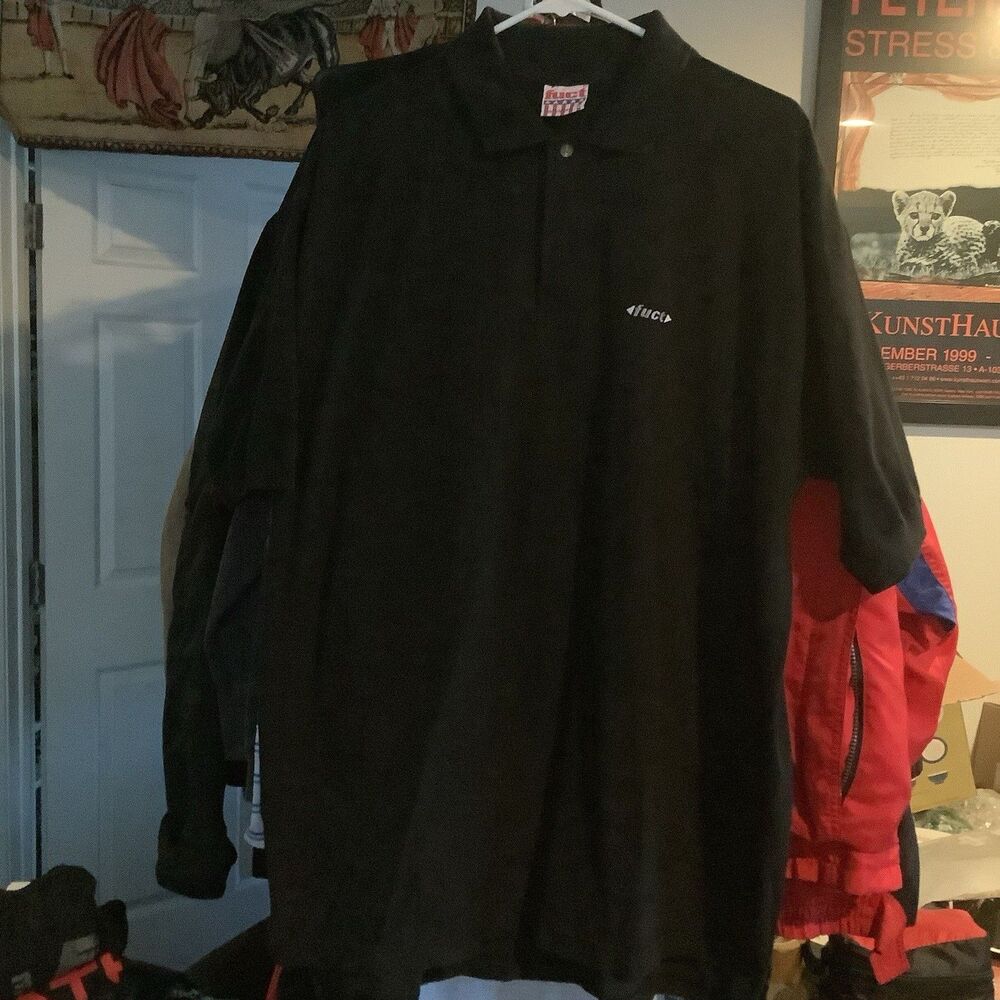 Fuct Polo/ Golf Shirt Size Medium M Rare /Vintage Made In USA